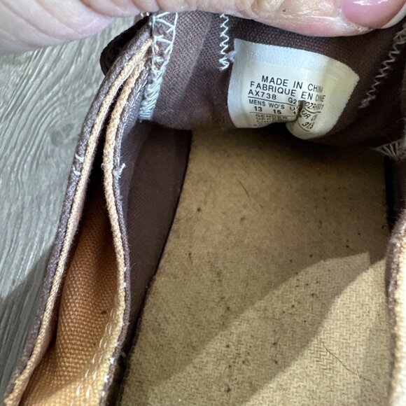 Converse All Star Double Tongue Double Lace Brown Sneakers Mens 13 - Picture 9 of 10